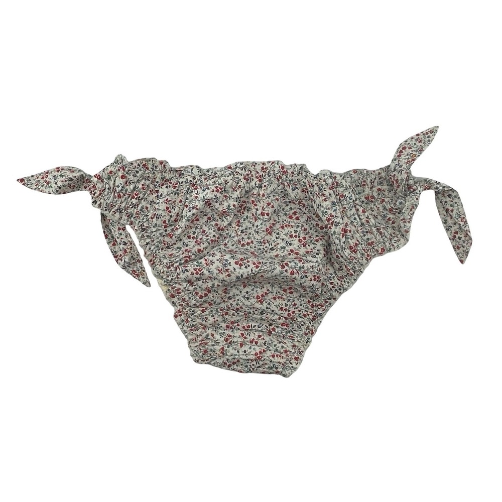 DOEN Floral Bikini Bottom XXL Cream Multi NWT